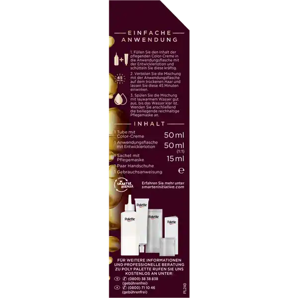 Intensiv Creme Coloration 240 Pudriges Silberblond