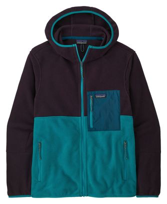 Veste Polaire Patagonia Microdini Hoody Bleu