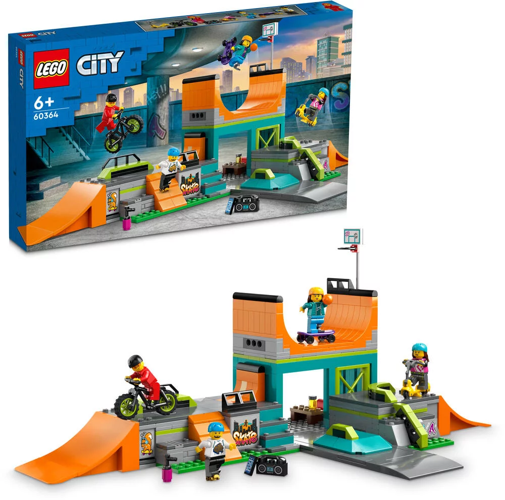 LEGO®CITY 60364 - LE SKATEPARK URBAIN