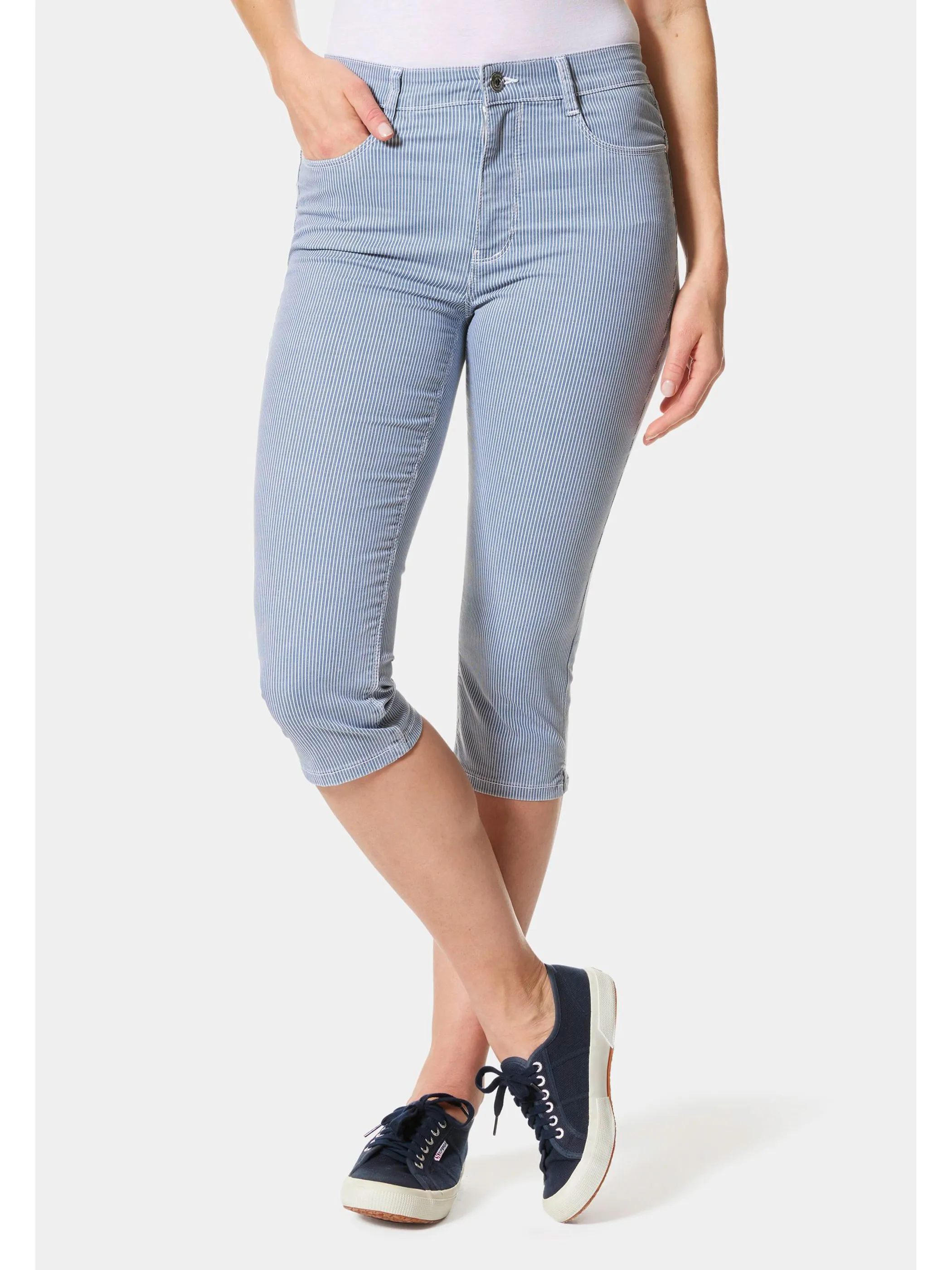 Damen Jeans Capri Skinny Fit