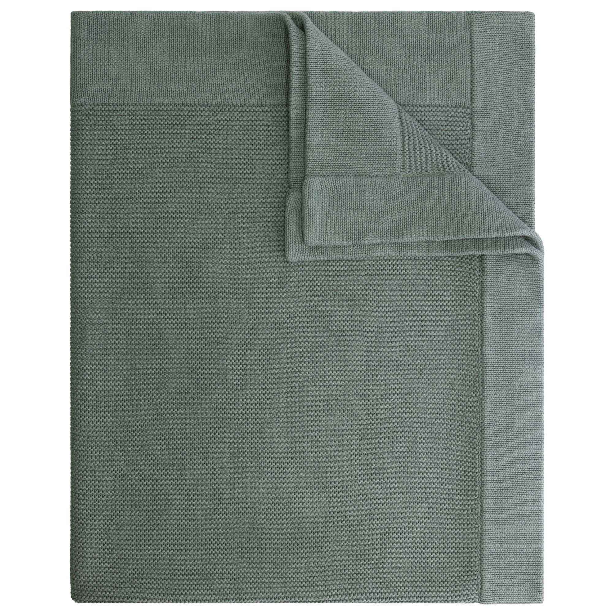 Prénatal wiegdeken Little Knits groen