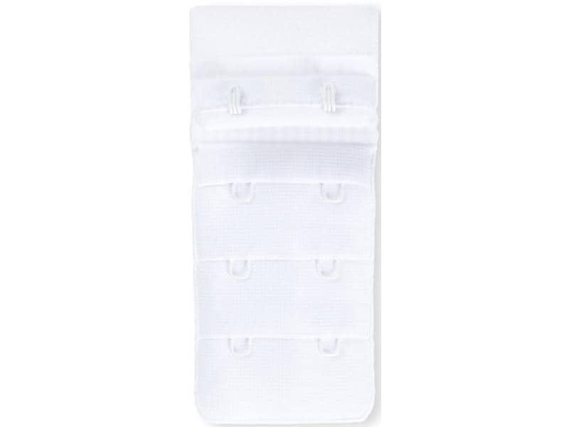 Prym BH-Verlängerung 40 mm, zum Einhaken, Weiss BH-Erweiterung zum Einhaken