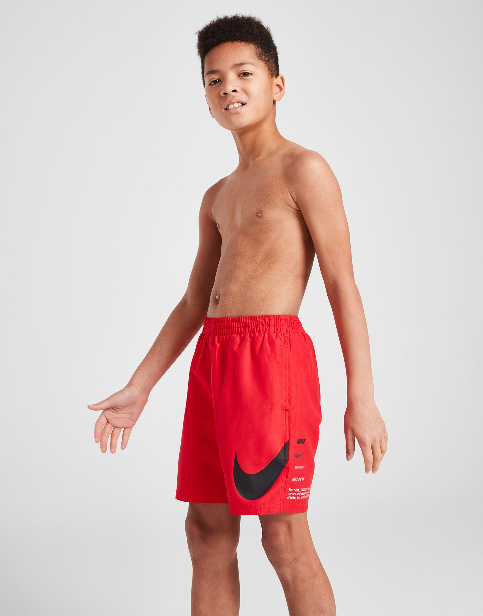 Nike Short de bain Swoosh Stack Junior