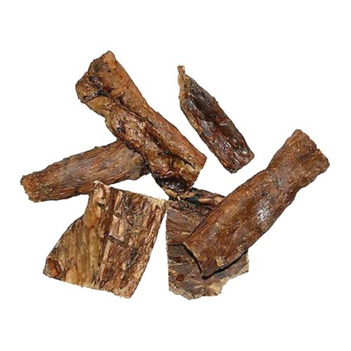 Petisco de carne seca natural para cães. Sabor natural.
