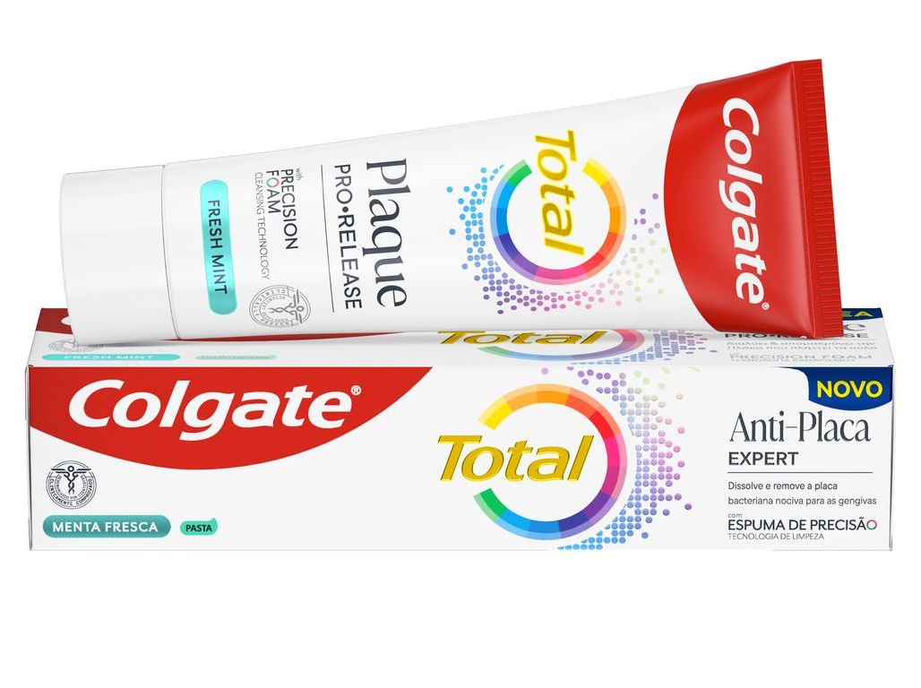 PASTA DENTÍFRICA COLGATE TOTAL PLAQUE FRESH 75ML