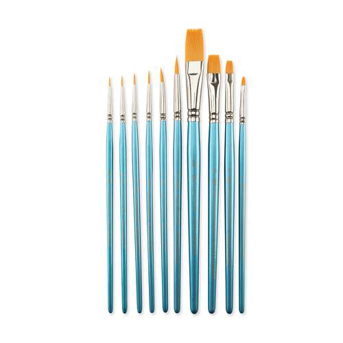 Royal & Langnickel® Gold Taklon Pinselset RSET-9536