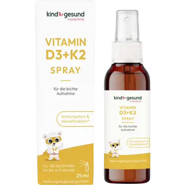 Vitamin D3+K2 Spray für Kinder