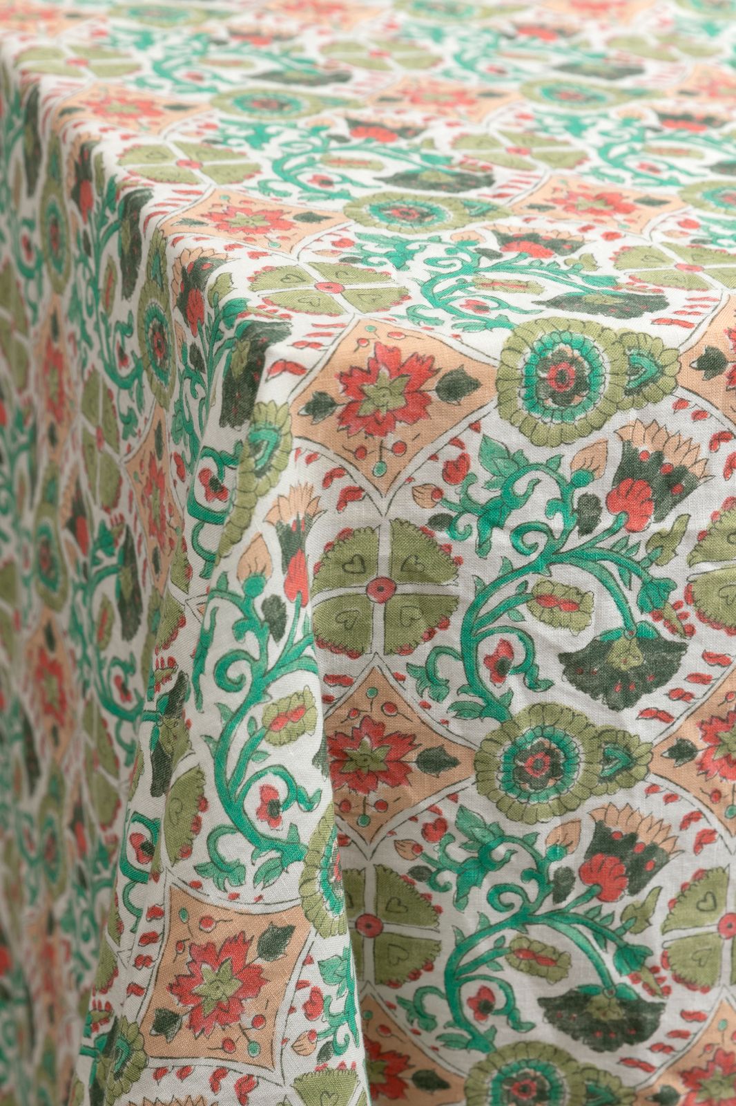 Multicolour tafelkleed met print (160x300 cm)
