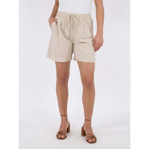 Neo Noir Shea Linen Shorts, Sand, 38
