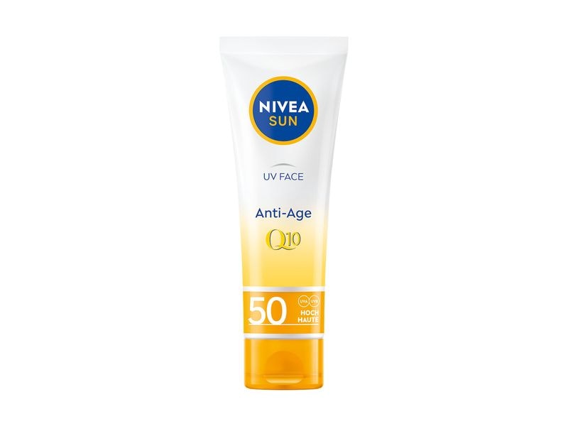 NIVEA SUN Sonnencreme UV Face Anti-Age and Anti-Pigments LS Sofortiger Sonnenschutz schützt vor Hautalterung und Pigmentflecken