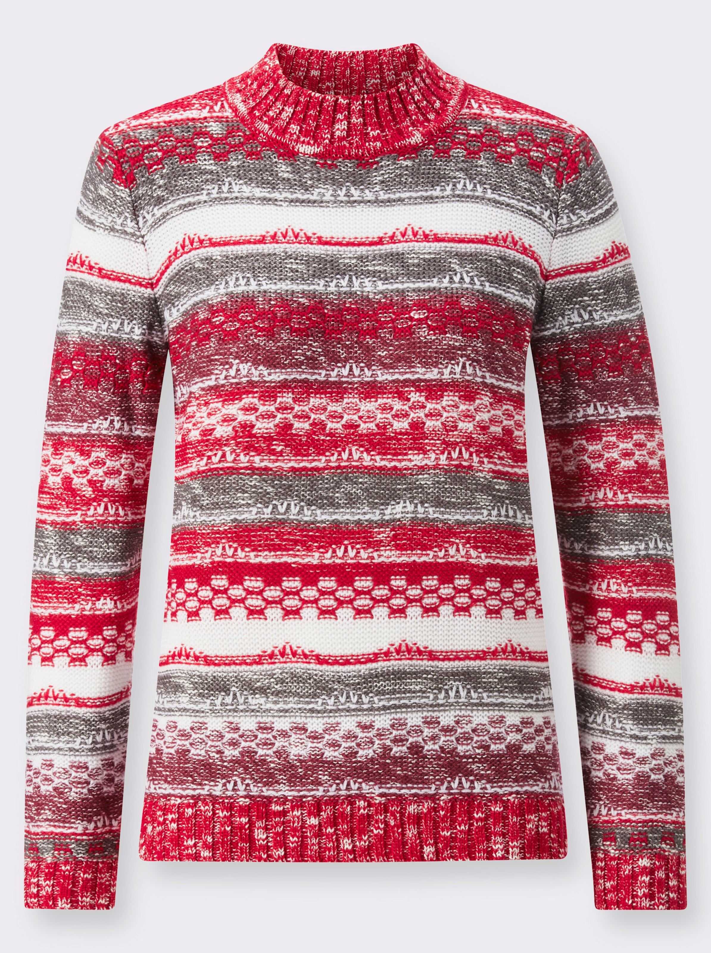 Stehkragenpullover