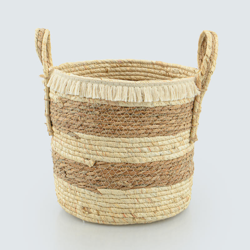 Panier de rangement bicolore 'Madang'