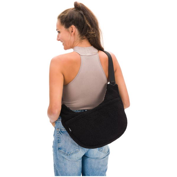 fillikidfillikid   Daybag Plüsch schwarz