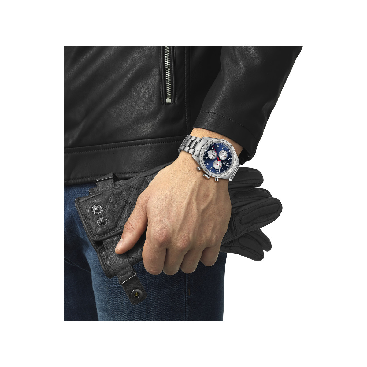 Montre Tissot homme chronogrape acier