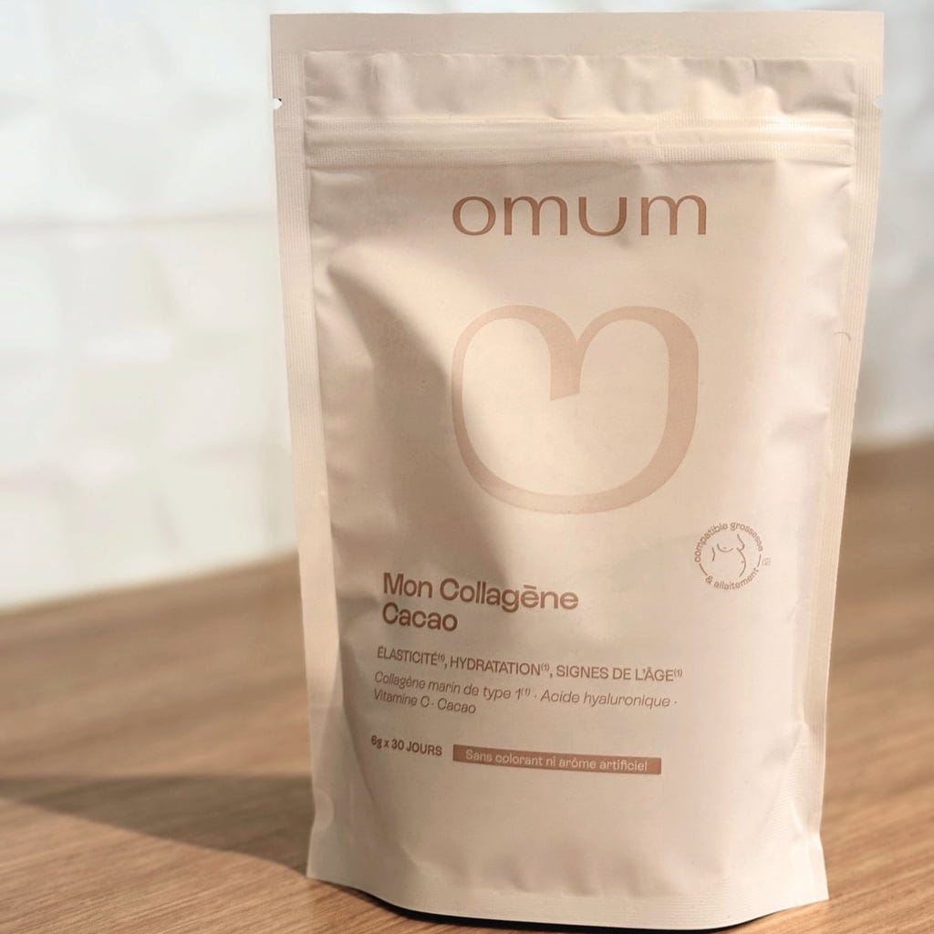 Omum  Mon Collagène Cacao Dietary Supplement, 180 g