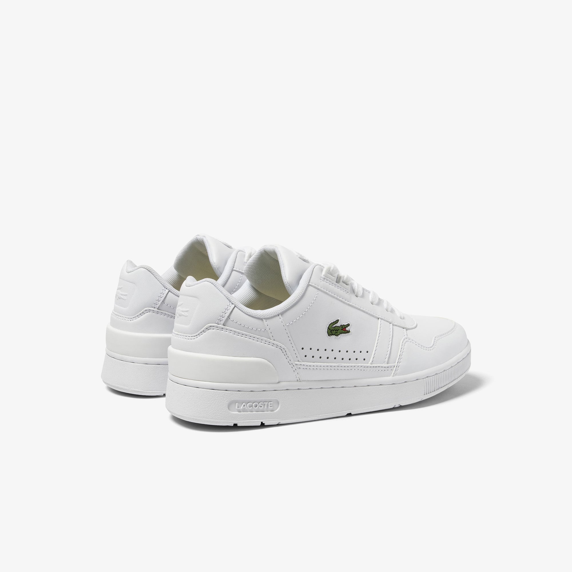 Sneakers T-Clip femme Lacoste en cuir Sneakers - Blanc - Lacoste - Femme