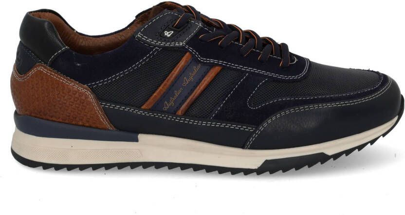 Australian Filmon Sneakers Leren Sneaker Heren Blauw