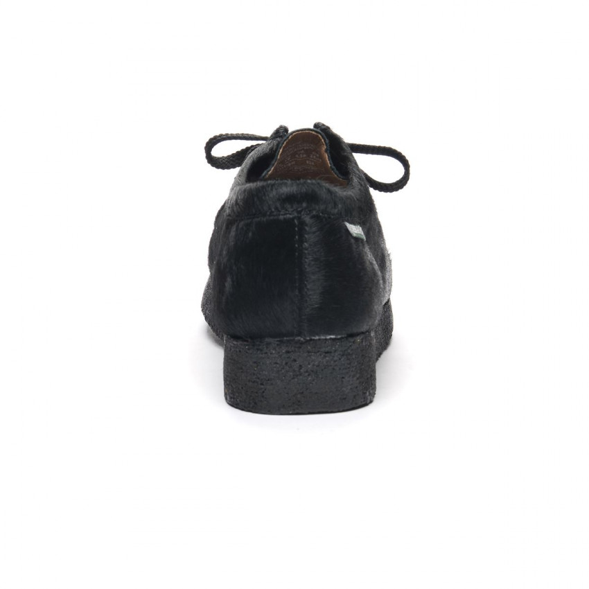 KOALA WILD TOTAL BLACK-Mocassin en cuir pour femme