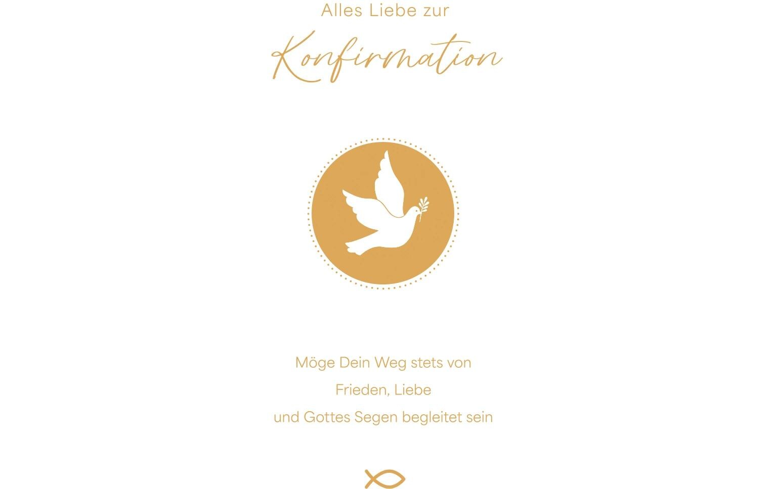 Glückwunschkarte Konformation 12.5 x 17.6 cmGlückwunschkarte mit Couvert