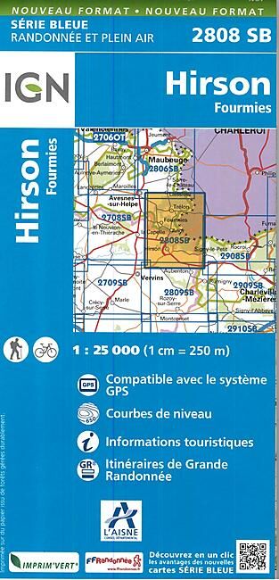 IGN - 2808 SB HIRSON 1 25 000