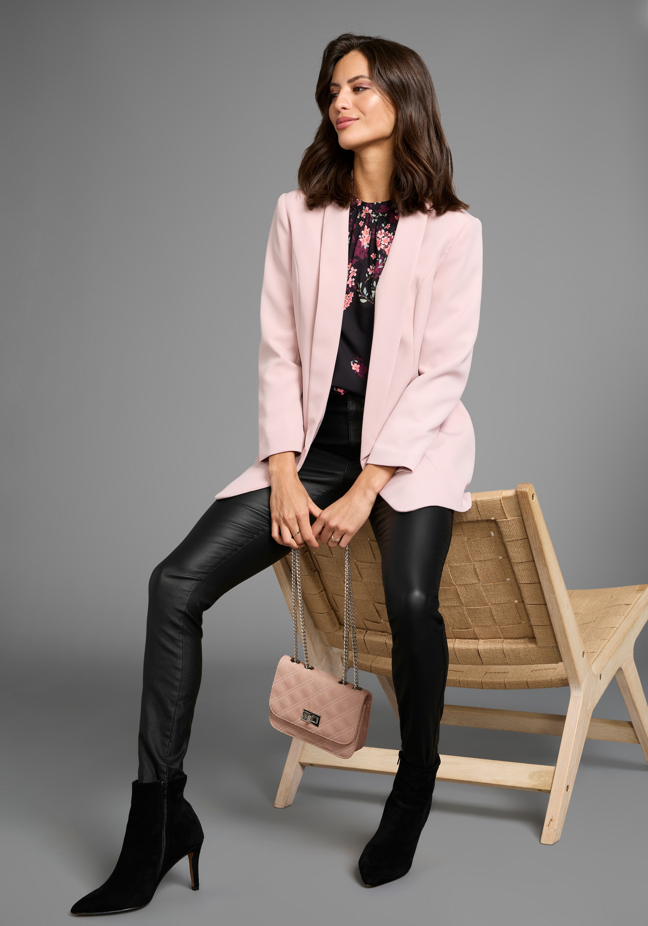 Laura Scott Blusentop , mit modernem Allover-Print