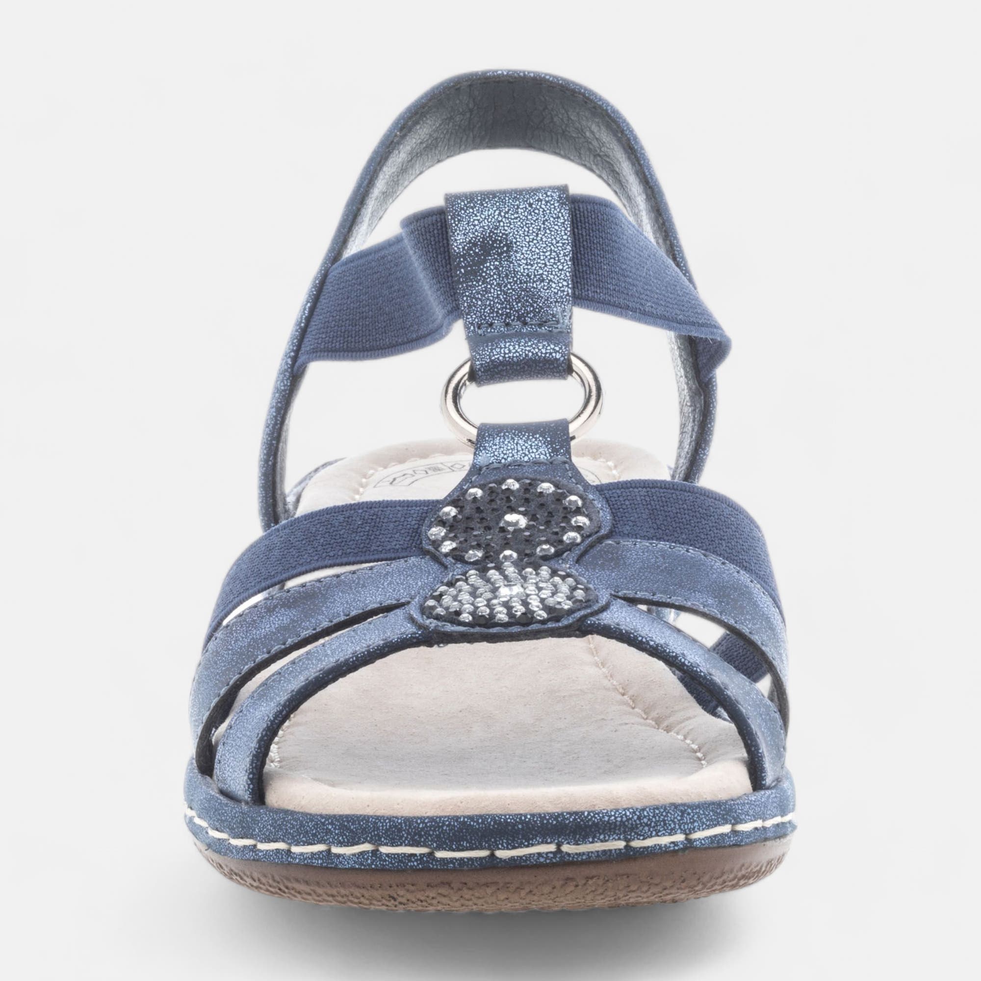 Sandales Femme bleu marine