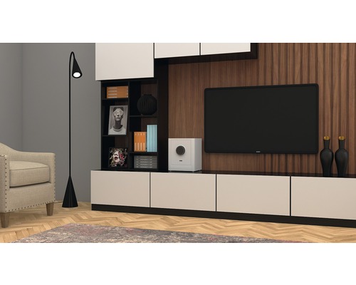 Basi mySafe Premium 450 witte meubelkluis met elektronisch slot en vingerafdrukscanner