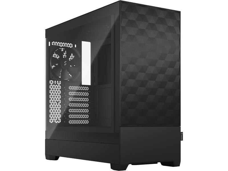 Fractal Design PC-Gehäuse Pop Air TG Schwarz Stylischer Gaming-Mid-Tower mit Sichtfenster