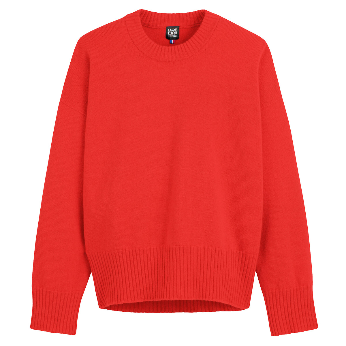 COLEÇÕES LA REDOUTE<br>Trui em lã e cashmere, fabricado na França