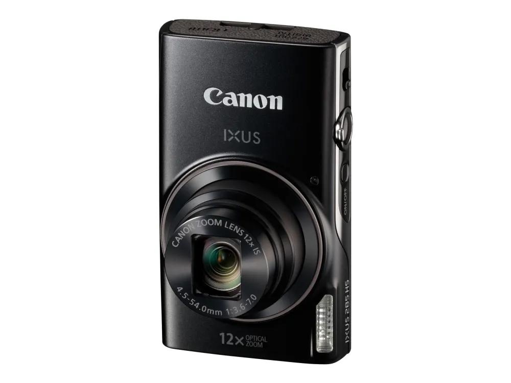 Canon IXUS 285 HS - Digitalkamera - kompakt - 20.2 MP - 1080p / 30 fps - 12x optisk zoom - Wi-Fi, NFC - sort