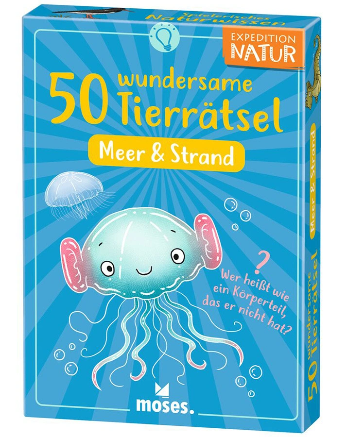 Quizspiel 50 WUNDERSAME TIERRÄTSEL - MEER UND STRAND