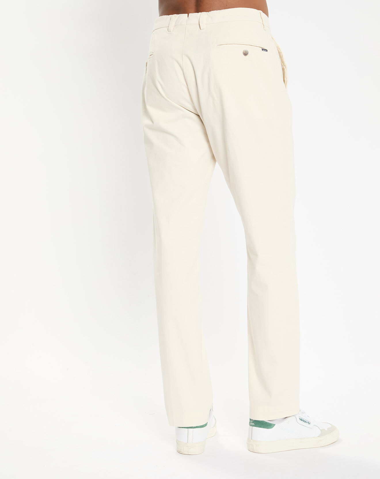 Hackett London Pantalon chino Slim Fit Kensignton écru