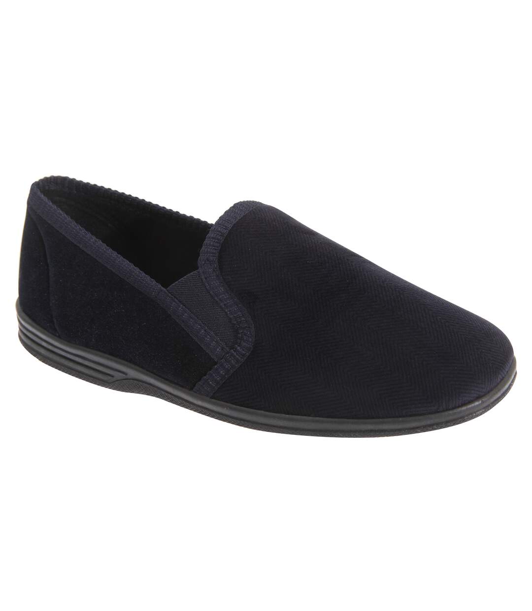Zedzzz Lewis - Chaussons - Homme (Bleu marine/Gris) - UTDF833