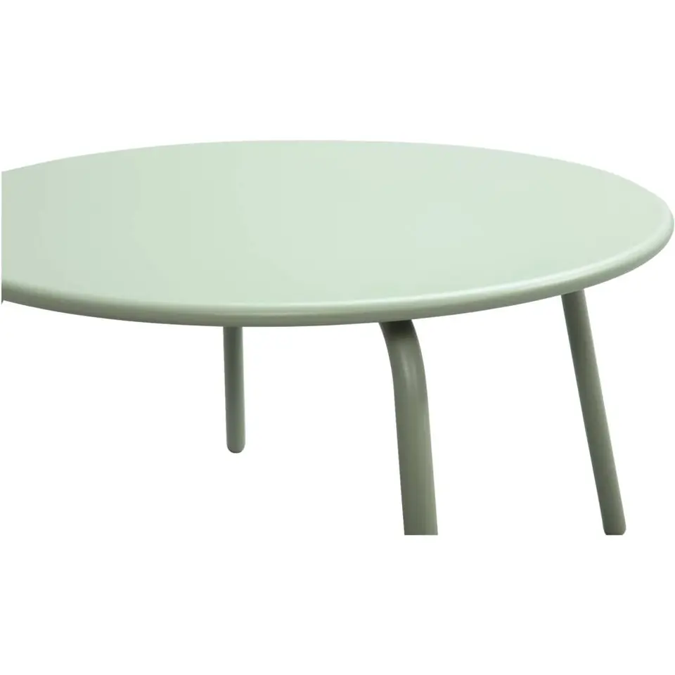 Bijzettafel Montreal - groen/metaal - 36xØ60 cm