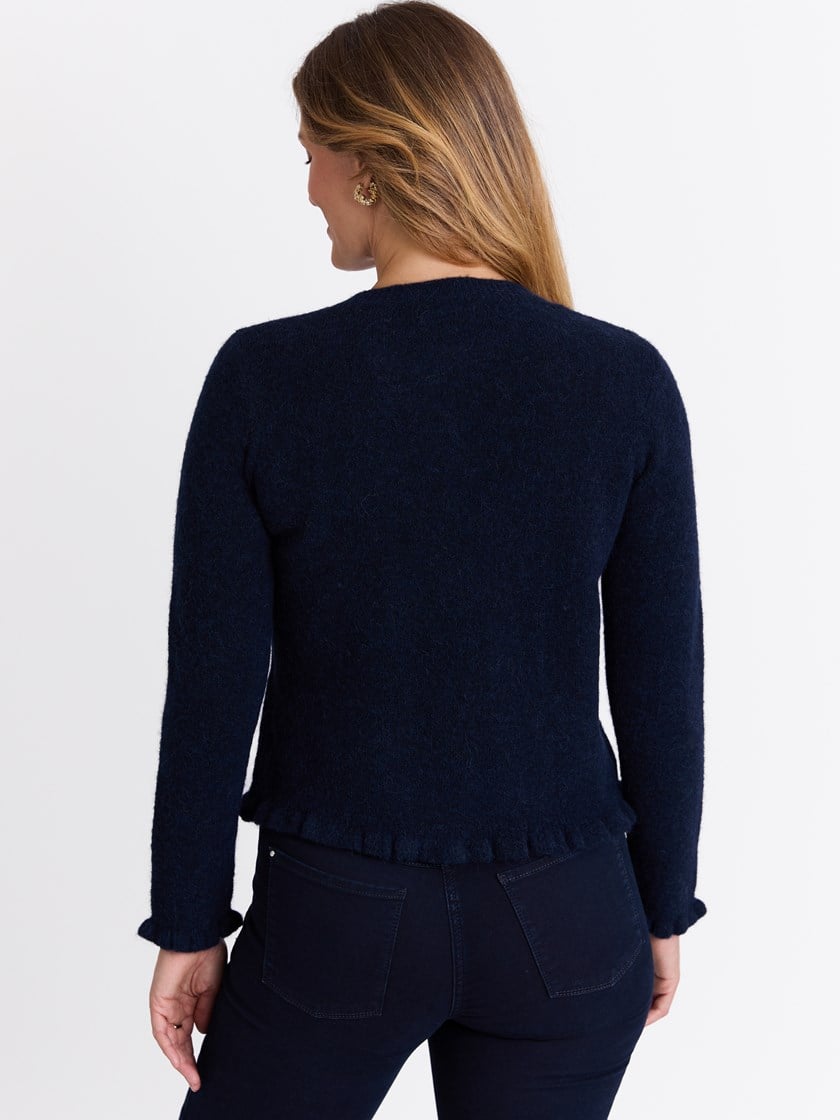 Frida cardigan Navy Blazer