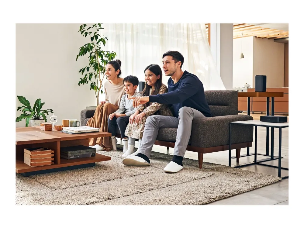 Sony HT-S40R - Lydbarsystem - til hjemmebiograf - 5.1-kanal - trådløs - Bluetooth - 600 Watt (Total)