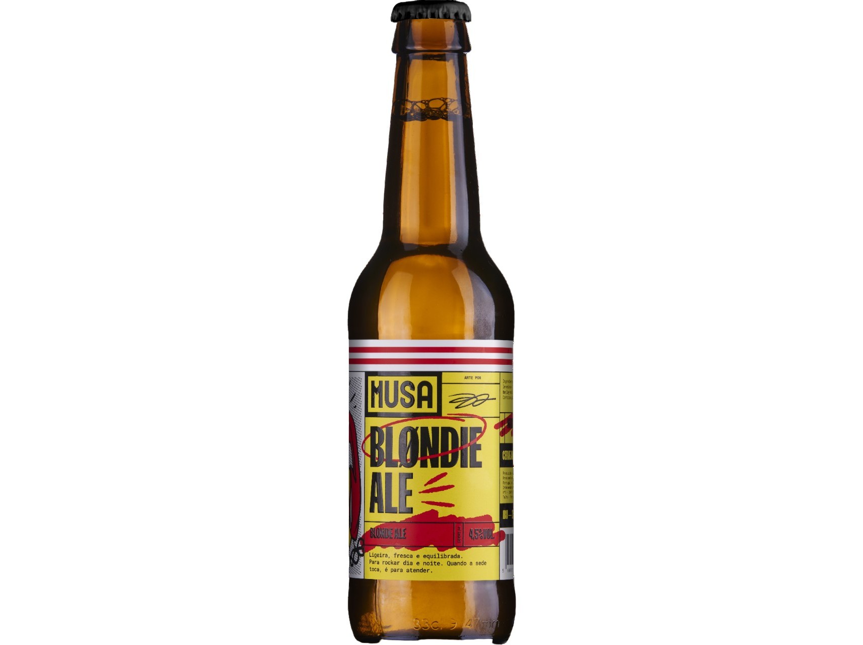 CERVEJA ARTESANAL MUSA BLONDIE ALE 0.33L
