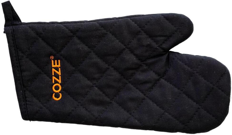 Cozze barbecue handschoen zwart onesize