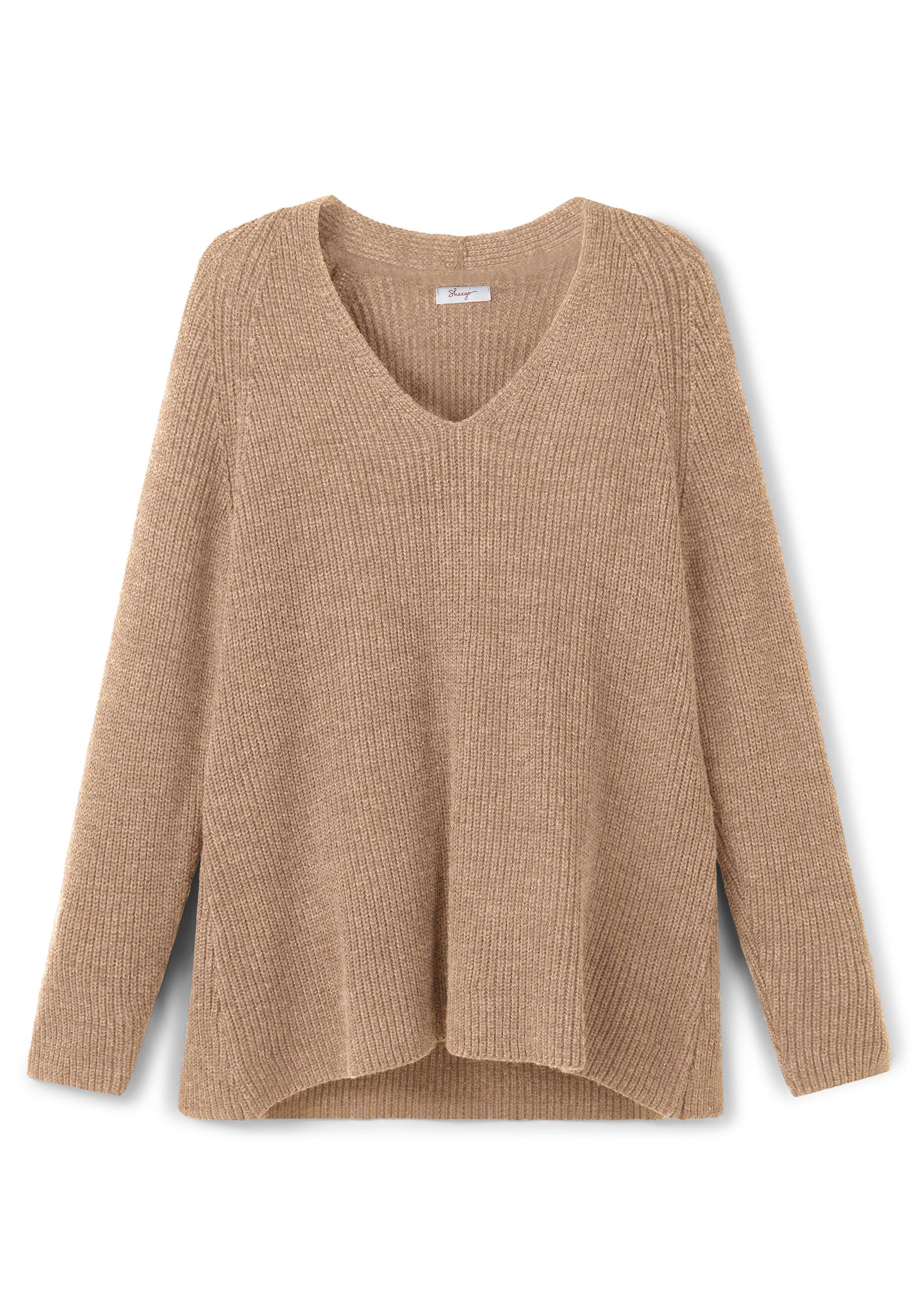 Pullover mit Kaschmir, in leichter A-Linie