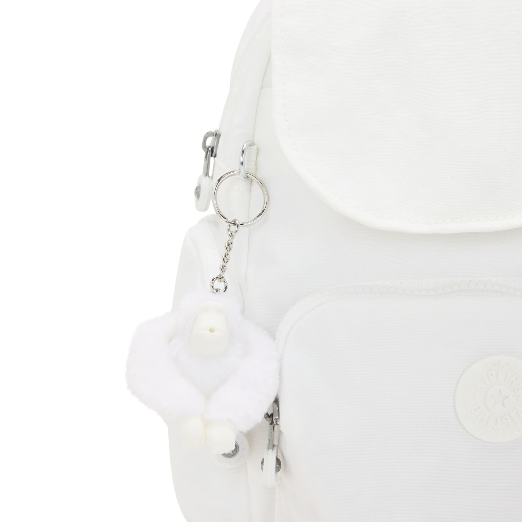 CITY ZIP MINI Mini sac à dos avec bretelles ajustables - Pure Alabaster