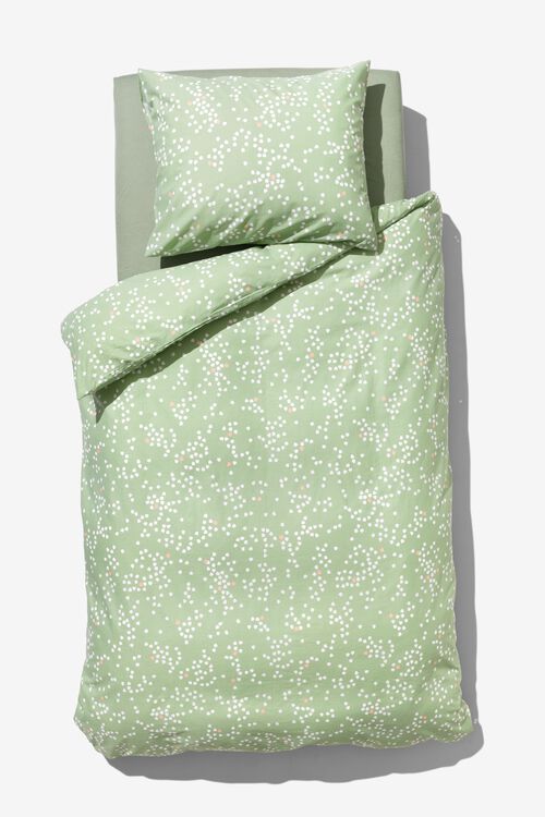 housse de couette enfant 140x200 - coton doux - mouchetures
