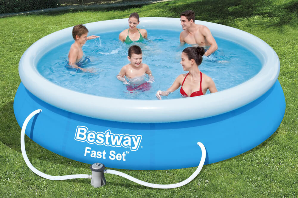 Fast Set™ Pool-Set, rund, mit Filterpumpe 366 x 76 cm