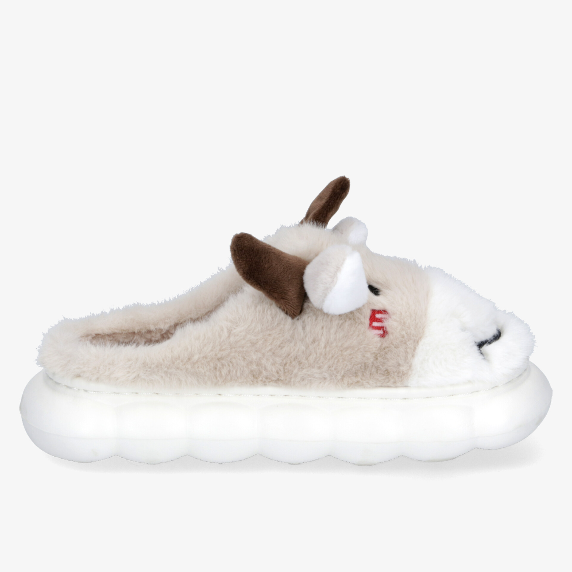 DooDogs Damen Hausschuhe beige