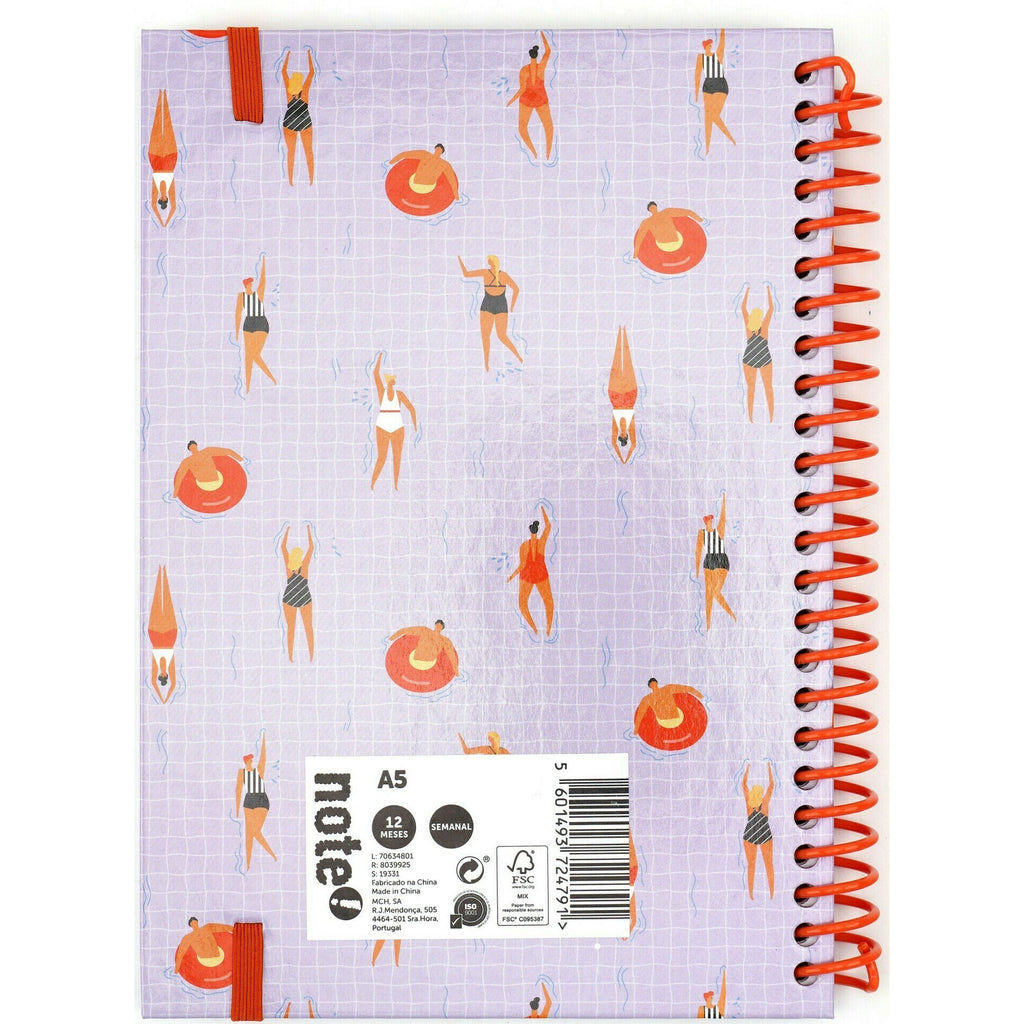 Agenda Esp A5 2025 Semanal Graphic Note!