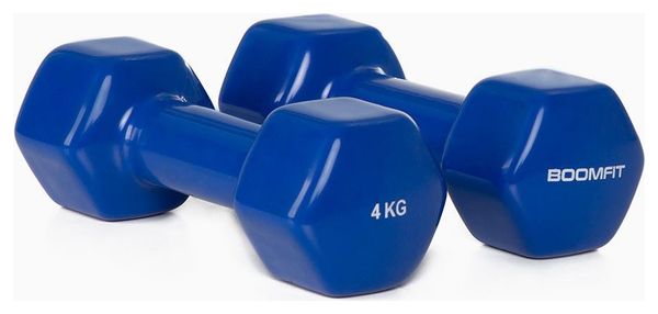 Haltères en Vinyle 4Kg (Paire) - BOOMFIT