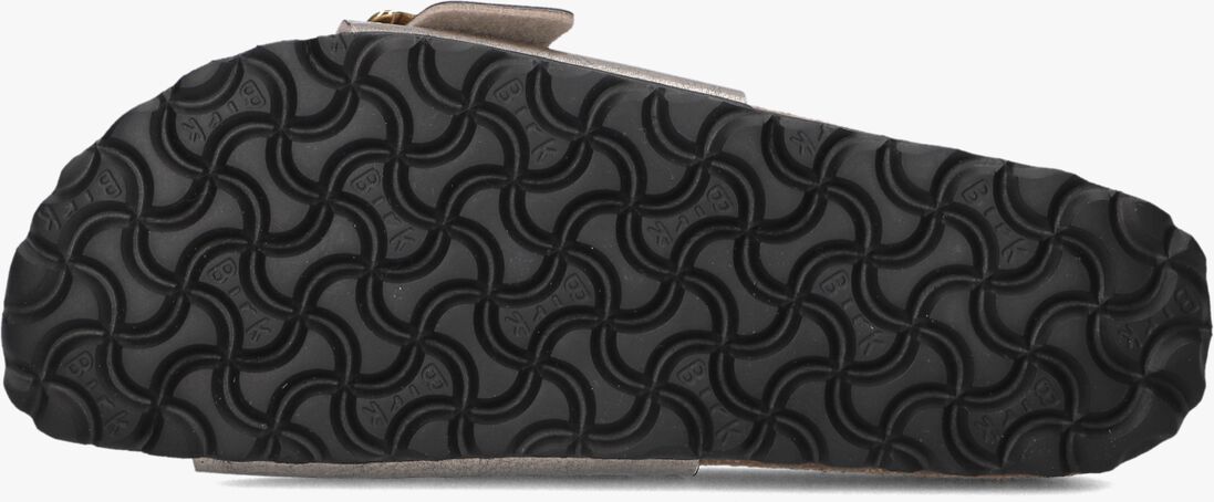 gouden birkenstock slippers catalina cushion buckle