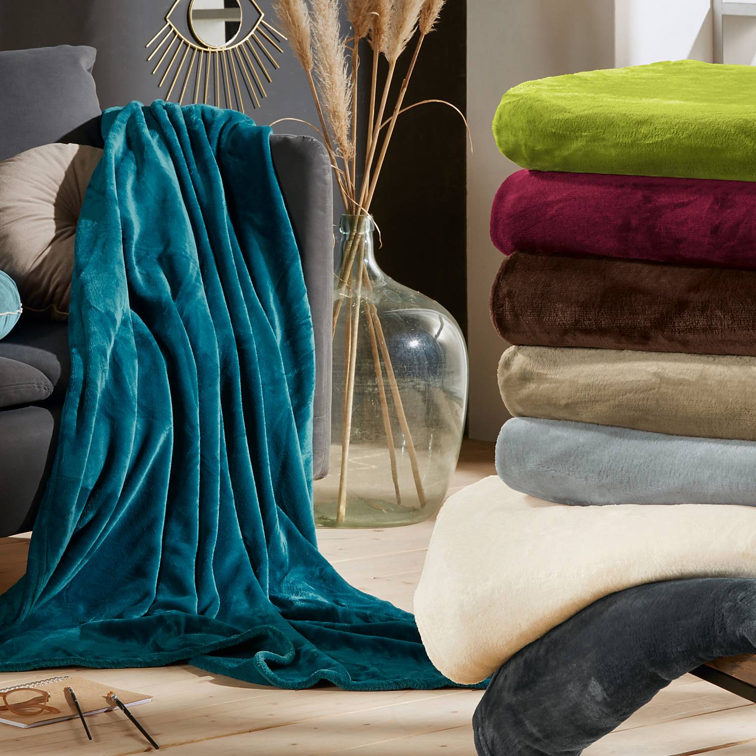 REDBEST Fleece Wohndecke 