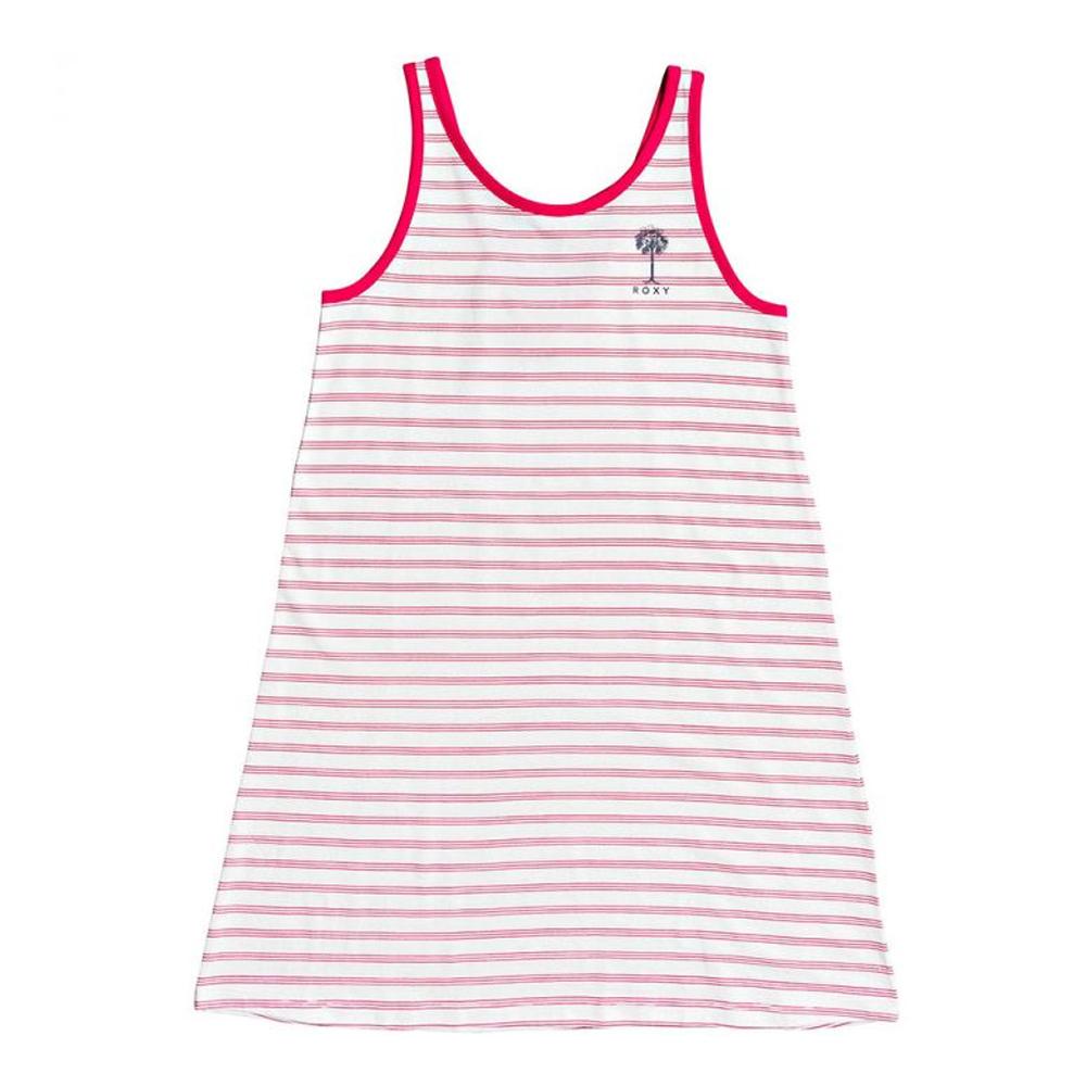 Roxy Robe Blanche/Rose Fille Roxy Leaves movement