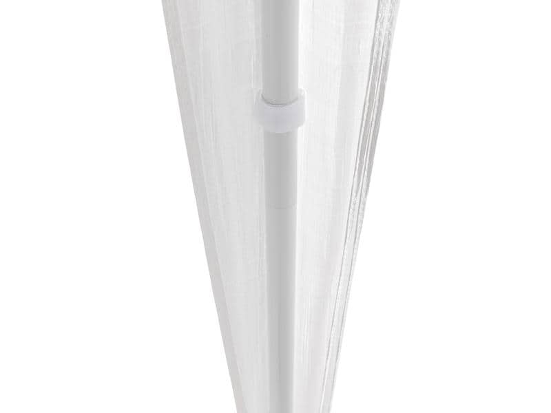 COCON Pavillon F00412, 3 x 3 m, Weiss Schutz vor Sonneneinstrahlung und leichtem Nieselregen