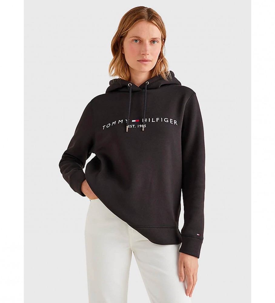 Moletom Tommy Hilfiger Heritage Hilfiger Preto
